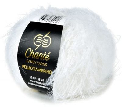 Пряжа Chante PELLICCIA MERINO (2601); Состав: 59% Полиамид, 41% Супервош шерсть мериноса; 50 г / 88 м